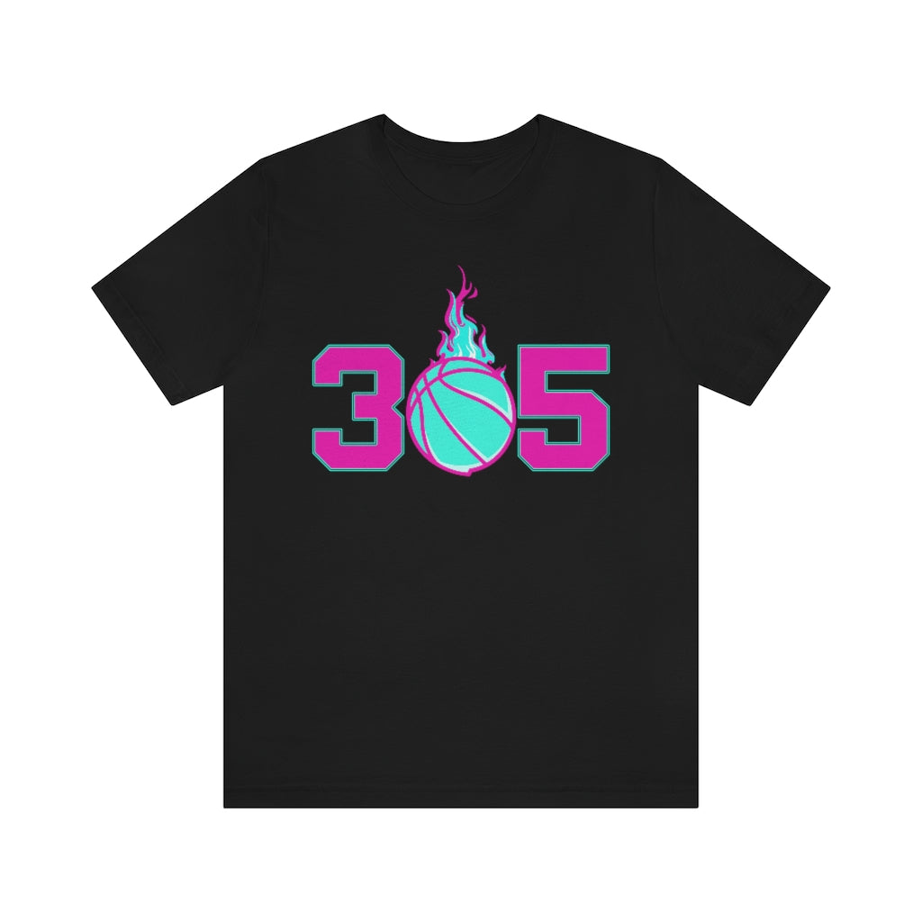 NEW Three oh Five 305 Miami Area Code Miami Heat NBA shirt Size XL Pitbull