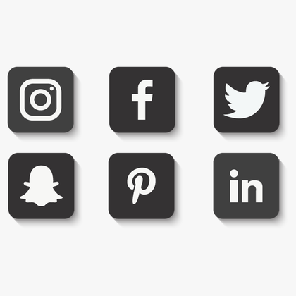 Social media t-shirts - Instagram, Facebook - PSTVE Brand