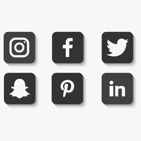 Social media t-shirts - Instagram, Facebook - PSTVE Brand