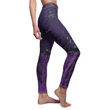 Purple print leggings - PSTVE Brand