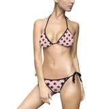 Cute polkadot bikini - pink - PSTVE Brand