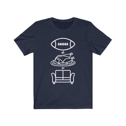 Thankful for football t-shirt - Navy - PSTVE Brand