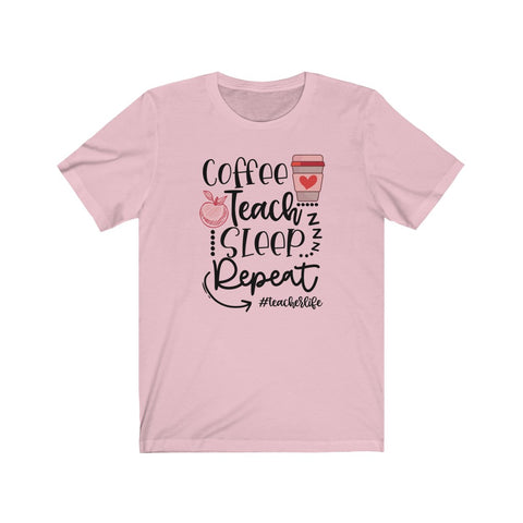 Teach life t-shirt - Pink - PSTVE Brand