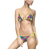 Colorful bikini - yellow - PSTVE Brand 