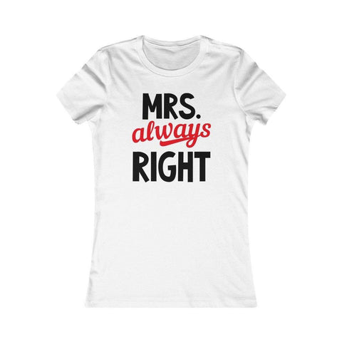 MRS.RIGHT T-SHIRT - PSTVE Brand