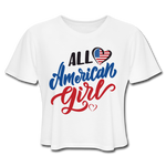 All American girl t-shirt - white - PSTVE Brand